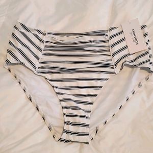 High waist swim bottoms NWT